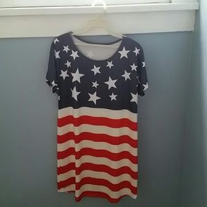 American flag dress